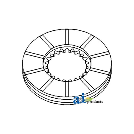 A & I Products Disc, Brake 6" x0.5" x0.5" A-70277354